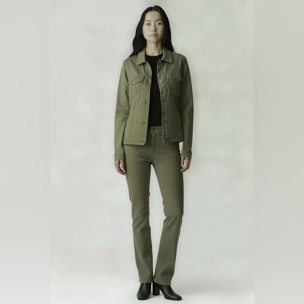 Theory Olive Jean Jacket and Matching Pants for Women - Picture 1 of 6